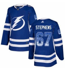 Mens Adidas Tampa Bay Lightning 67 Mitchell Stephens Authentic Blue Drift Fashion NHL Jersey Mens Adidas Tampa Bay Lightning 67 Mitchell Stephens Authentic Blue Drift Fashion NHL Jersey