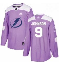 Mens Adidas Tampa Bay Lightning 9 Tyler Johnson Authentic Purple Fights Cancer Practice NHL Jersey Mens Adidas Tampa Bay Lightning 9 Tyler Johnson Authentic Purple Fights Cancer Practice NHL Jersey