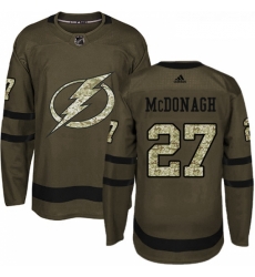 Youth Adidas Tampa Bay Lightning 27 Ryan McDonagh Authentic Green Salute to Service NHL Jersey Youth Adidas Tampa Bay Lightning 27 Ryan McDonagh Authentic Green Salute to Service NHL Jersey