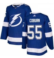 Youth Adidas Tampa Bay Lightning 55 Braydon Coburn Authentic Royal Blue Home NHL Jersey Youth Adidas Tampa Bay Lightning 55 Braydon Coburn Authentic Royal Blue Home NHL Jersey