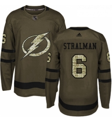 Youth Adidas Tampa Bay Lightning 6 Anton Stralman Authentic Green Salute to Service NHL Jersey Youth Adidas Tampa Bay Lightning 6 Anton Stralman Authentic Green Salute to Service NHL Jersey