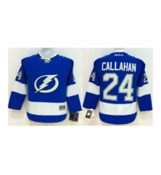 Youth NHL Jerseys Tampa Bay Lightning #24 Callahan blue Youth NHL Jerseys Tampa Bay Lightning #24 Callahan blue