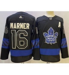 Men Toronto Maple Leafs Black 16 Mitchell Marner Alternate Premier Breakaway Reversible Stitched jersey Men Toronto Maple Leafs Black 16 Mitchell Marner Alternate Premier Breakaway Reversible Stitched jersey