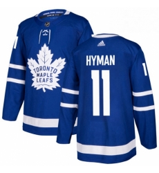 Mens Adidas Toronto Maple Leafs 11 Zach Hyman Authentic Royal Blue Home NHL Jersey Mens Adidas Toronto Maple Leafs 11 Zach Hyman Authentic Royal Blue Home NHL Jersey