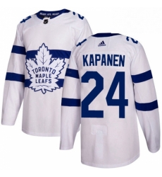 Mens Adidas Toronto Maple Leafs 24 Kasperi Kapanen Authentic White 2018 Stadium Series NHL Jersey Mens Adidas Toronto Maple Leafs 24 Kasperi Kapanen Authentic White 2018 Stadium Series NHL Jersey