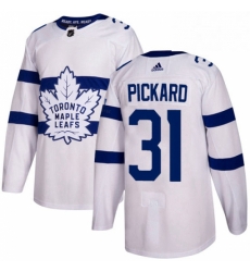 Mens Adidas Toronto Maple Leafs 31 Calvin Pickard Authentic White 2018 Stadium Series NHL Jersey Mens Adidas Toronto Maple Leafs 31 Calvin Pickard Authentic White 2018 Stadium Series NHL Jersey