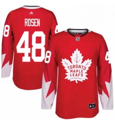 Mens Adidas Toronto Maple Leafs 48 Calle Rosen Authentic Red Alternate NHL Jersey Mens Adidas Toronto Maple Leafs 48 Calle Rosen Authentic Red Alternate NHL Jersey
