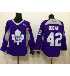 NHL Toronto Maple Leafs #42 bozak purple Jerseys NHL Toronto Maple Leafs #42 bozak purple Jerseys