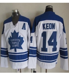 Toronto Maple Leafs #14 Dave Keon White CCM Throwback Third Stitched NHL Jersey Toronto Maple Leafs #14 Dave Keon White CCM Throwback Third Stitched NHL Jersey