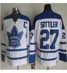 Toronto Maple Leafs #27 Darryl Sittler White CCM Throwback Winter Classic Stitched NHL Jersey Toronto Maple Leafs #27 Darryl Sittler White CCM Throwback Winter Classic Stitched NHL Jersey