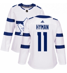 Womens Adidas Toronto Maple Leafs 11 Zach Hyman Authentic White 2018 Stadium Series NHL Jersey Womens Adidas Toronto Maple Leafs 11 Zach Hyman Authentic White 2018 Stadium Series NHL Jersey