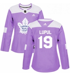 Womens Adidas Toronto Maple Leafs 19 Joffrey Lupul Authentic Purple Fights Cancer Practice NHL Jersey Womens Adidas Toronto Maple Leafs 19 Joffrey Lupul Authentic Purple Fights Cancer Practice NHL Jersey
