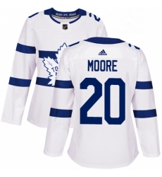 Womens Adidas Toronto Maple Leafs 20 Dominic Moore Authentic White 2018 Stadium Series NHL Jersey Womens Adidas Toronto Maple Leafs 20 Dominic Moore Authentic White 2018 Stadium Series NHL Jersey