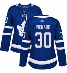 Womens Adidas Toronto Maple Leafs 30 Calvin Pickard Authentic Royal Blue Home NHL Jersey Womens Adidas Toronto Maple Leafs 30 Calvin Pickard Authentic Royal Blue Home NHL Jersey