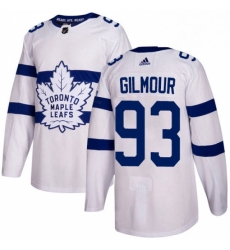 Youth Adidas Toronto Maple Leafs 93 Doug Gilmour Authentic White 2018 Stadium Series NHL Jersey Youth Adidas Toronto Maple Leafs 93 Doug Gilmour Authentic White 2018 Stadium Series NHL Jersey