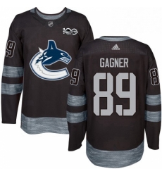 Mens Adidas Vancouver Canucks 89 Sam Gagner Authentic Black 1917 2017 100th Anniversary NHL Jersey Mens Adidas Vancouver Canucks 89 Sam Gagner Authentic Black 1917 2017 100th Anniversary NHL Jersey
