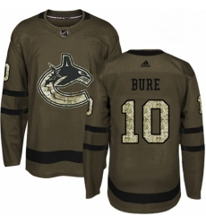 Youth Adidas Vancouver Canucks 10 Pavel Bure Premier Green Salute to Service NHL Jersey Youth Adidas Vancouver Canucks 10 Pavel Bure Premier Green Salute to Service NHL Jersey