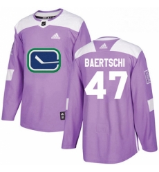 Youth Adidas Vancouver Canucks 47 Sven Baertschi Authentic Purple Fights Cancer Practice NHL Jersey Youth Adidas Vancouver Canucks 47 Sven Baertschi Authentic Purple Fights Cancer Practice NHL Jersey