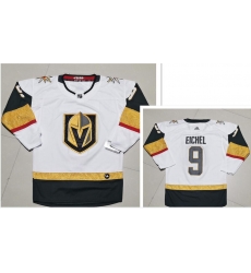 Adidas Vegas Golden Knights #9 Jack Eichel white Away Authentic Stitched NHL Jersey Adidas Vegas Golden Knights #9 Jack Eichel white Away Authentic Stitched NHL Jersey