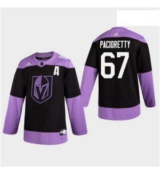 Men Golden Knights 67 Max Pacioretty Hockey Fights Cancer Practice Jersey Men Golden Knights 67 Max Pacioretty Hockey Fights Cancer Practice Jersey
