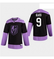 Men Golden Knights 9 Cody Glass Hockey Fights Cancer Practice Jersey Men Golden Knights 9 Cody Glass Hockey Fights Cancer Practice Jersey
