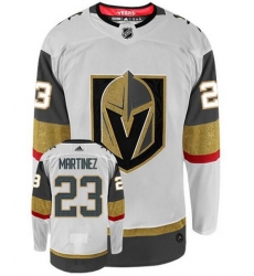 Men Vegas Golden Knights 23 Alec Martinez White Adidas Jersey Men Vegas Golden Knights 23 Alec Martinez White Adidas Jersey