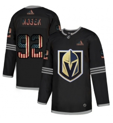 Men Vegas Golden Knights 92 Tomas Nosek Black USA Flag Fashion Adidas Jersey Men Vegas Golden Knights 92 Tomas Nosek Black USA Flag Fashion Adidas Jersey