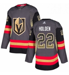 Mens Adidas Vegas Golden Knights 22 Nick Holden Authentic Black Drift Fashion NHL Jersey Mens Adidas Vegas Golden Knights 22 Nick Holden Authentic Black Drift Fashion NHL Jersey