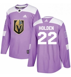 Mens Adidas Vegas Golden Knights 22 Nick Holden Authentic Purple Fights Cancer Practice NHL Jersey Mens Adidas Vegas Golden Knights 22 Nick Holden Authentic Purple Fights Cancer Practice NHL Jersey