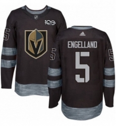 Mens Adidas Vegas Golden Knights 5 Deryk Engelland Authentic Black 1917 2017 100th Anniversary NHL Jersey Mens Adidas Vegas Golden Knights 5 Deryk Engelland Authentic Black 1917 2017 100th Anniversary NHL Jersey
