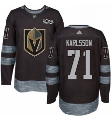 Mens Adidas Vegas Golden Knights 71 William Karlsson Authentic Black 1917 2017 100th Anniversary NHL Jersey Mens Adidas Vegas Golden Knights 71 William Karlsson Authentic Black 1917 2017 100th Anniversary NHL Jersey