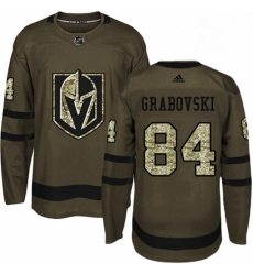Mens Adidas Vegas Golden Knights 84 Mikhail Grabovski Authentic Green Salute to Service NHL Jersey Mens Adidas Vegas Golden Knights 84 Mikhail Grabovski Authentic Green Salute to Service NHL Jersey