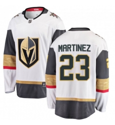 Men's Vegas Golden Knights #23 Alec Martinez Gold White Jersey Men's Vegas Golden Knights #23 Alec Martinez Gold White Jersey
