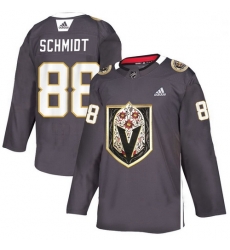 Vegas Golden Knights 88 Nate Schmidt Gray Dia De Los Muertos Adidas Jersey Vegas Golden Knights 88 Nate Schmidt Gray Dia De Los Muertos Adidas Jersey