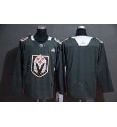 Vegas Golden Knights Blank Gray Dia De Los Muertos Adidas Jersey Vegas Golden Knights Blank Gray Dia De Los Muertos Adidas Jersey