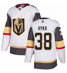 Womens Adidas Vegas Golden Knights 38 Tomas Hyka Authentic White Away NHL Jersey Womens Adidas Vegas Golden Knights 38 Tomas Hyka Authentic White Away NHL Jersey