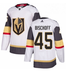 Womens Adidas Vegas Golden Knights 45 Jake Bischoff Authentic White Away NHL Jersey Womens Adidas Vegas Golden Knights 45 Jake Bischoff Authentic White Away NHL Jersey