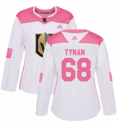 Womens Adidas Vegas Golden Knights 68 TJ Tynan Authentic WhitePink Fashion NHL Jersey Womens Adidas Vegas Golden Knights 68 TJ Tynan Authentic WhitePink Fashion NHL Jersey