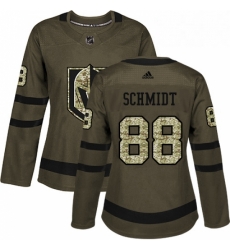 Womens Adidas Vegas Golden Knights 88 Nate Schmidt Authentic Green Salute to Service NHL Jersey Womens Adidas Vegas Golden Knights 88 Nate Schmidt Authentic Green Salute to Service NHL Jersey
