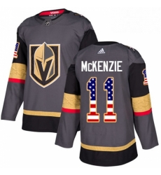 Youth Adidas Vegas Golden Knights 11 Curtis McKenzie Authentic Gray USA Flag Fashion NHL Jersey Youth Adidas Vegas Golden Knights 11 Curtis McKenzie Authentic Gray USA Flag Fashion NHL Jersey