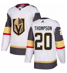 Youth Adidas Vegas Golden Knights 20 Paul Thompson Authentic White Away NHL Jersey Youth Adidas Vegas Golden Knights 20 Paul Thompson Authentic White Away NHL Jersey