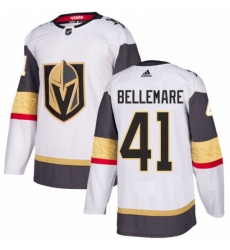 Youth Adidas Vegas Golden Knights 41 Pierre Edouard Bellemare Authentic White Away NHL Jersey Youth Adidas Vegas Golden Knights 41 Pierre Edouard Bellemare Authentic White Away NHL Jersey