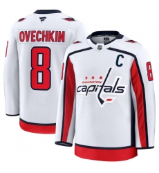 Men Washington Capitals Active Player Custom White 2024 25 Away Stitched Hockey Jersey Men Washington Capitals Active Player Custom White 2024 25 Away Stitched Hockey Jersey
