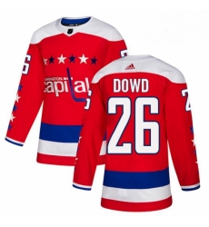 Mens Adidas Washington Capitals 26 Nic Dowd Authentic Red Alternate NHL Jersey Mens Adidas Washington Capitals 26 Nic Dowd Authentic Red Alternate NHL Jersey