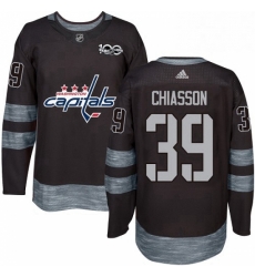 Mens Adidas Washington Capitals 39 Alex Chiasson Premier Black 1917 2017 100th Anniversary NHL Jersey Mens Adidas Washington Capitals 39 Alex Chiasson Premier Black 1917 2017 100th Anniversary NHL Jersey