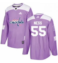 Mens Adidas Washington Capitals 55 Aaron Ness Authentic Purple Fights Cancer Practice NHL Jersey Mens Adidas Washington Capitals 55 Aaron Ness Authentic Purple Fights Cancer Practice NHL Jersey