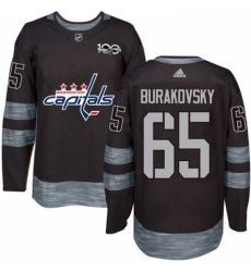 Mens Adidas Washington Capitals 65 Andre Burakovsky Premier Black 1917 2017 100th Anniversary NHL Jersey Mens Adidas Washington Capitals 65 Andre Burakovsky Premier Black 1917 2017 100th Anniversary NHL Jersey