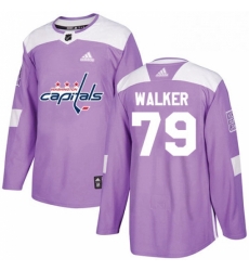Mens Adidas Washington Capitals 79 Nathan Walker Authentic Purple Fights Cancer Practice NHL Jersey Mens Adidas Washington Capitals 79 Nathan Walker Authentic Purple Fights Cancer Practice NHL Jersey