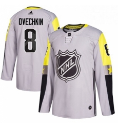 Mens Adidas Washington Capitals 8 Alex Ovechkin Authentic Gray 2018 All Star Metro Division NHL Jersey Mens Adidas Washington Capitals 8 Alex Ovechkin Authentic Gray 2018 All Star Metro Division NHL Jersey