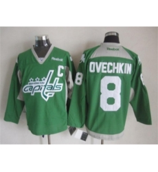 NHL Washington Capitals 8 alex Ovechkin green jerseys NHL Washington Capitals 8 alex Ovechkin green jerseys
